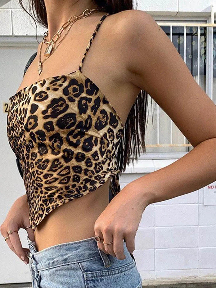 Leopard Pattern Tank Top