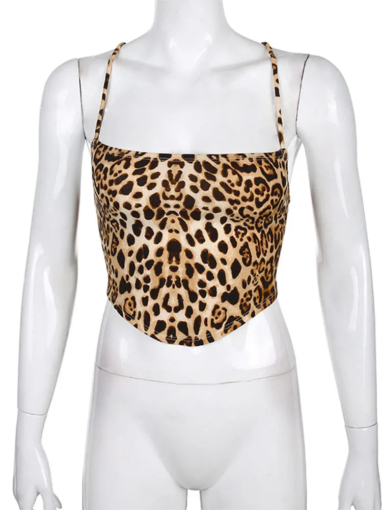 Leopard Pattern Tank Top
