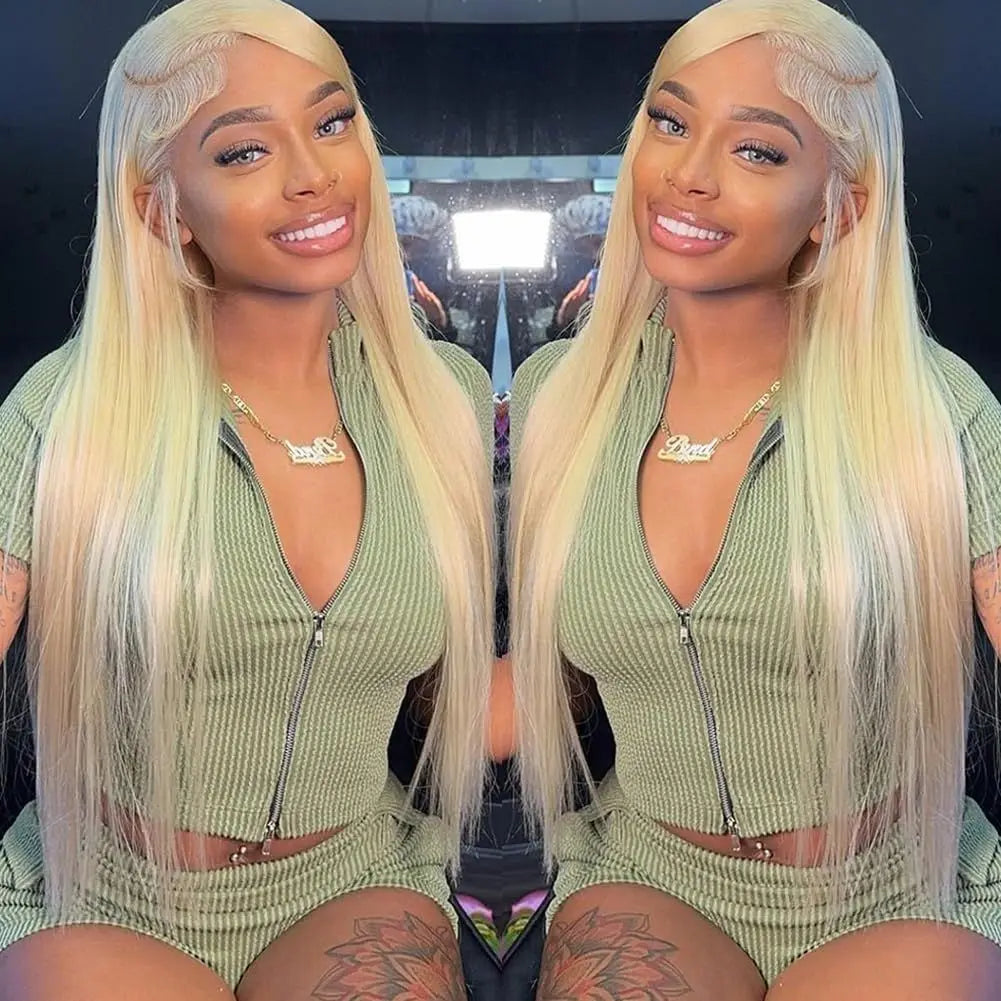 Blonde 613 Lace Front Wig