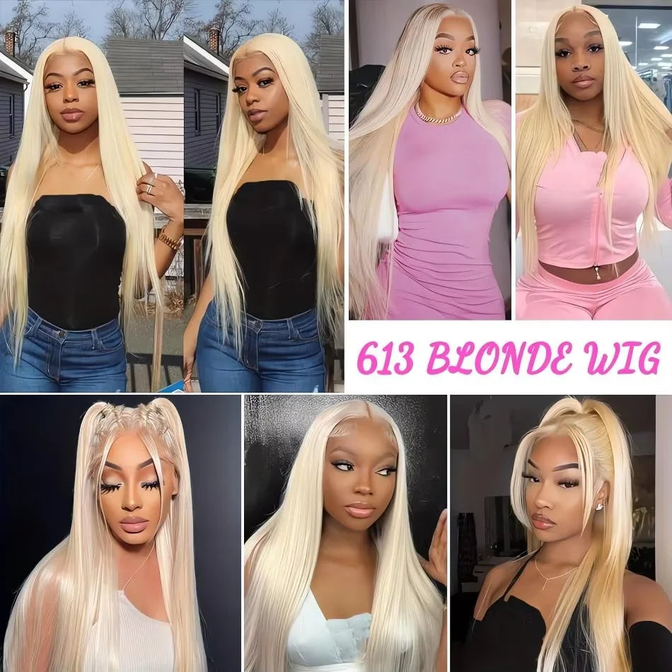 Blonde 613 Lace Front Wig