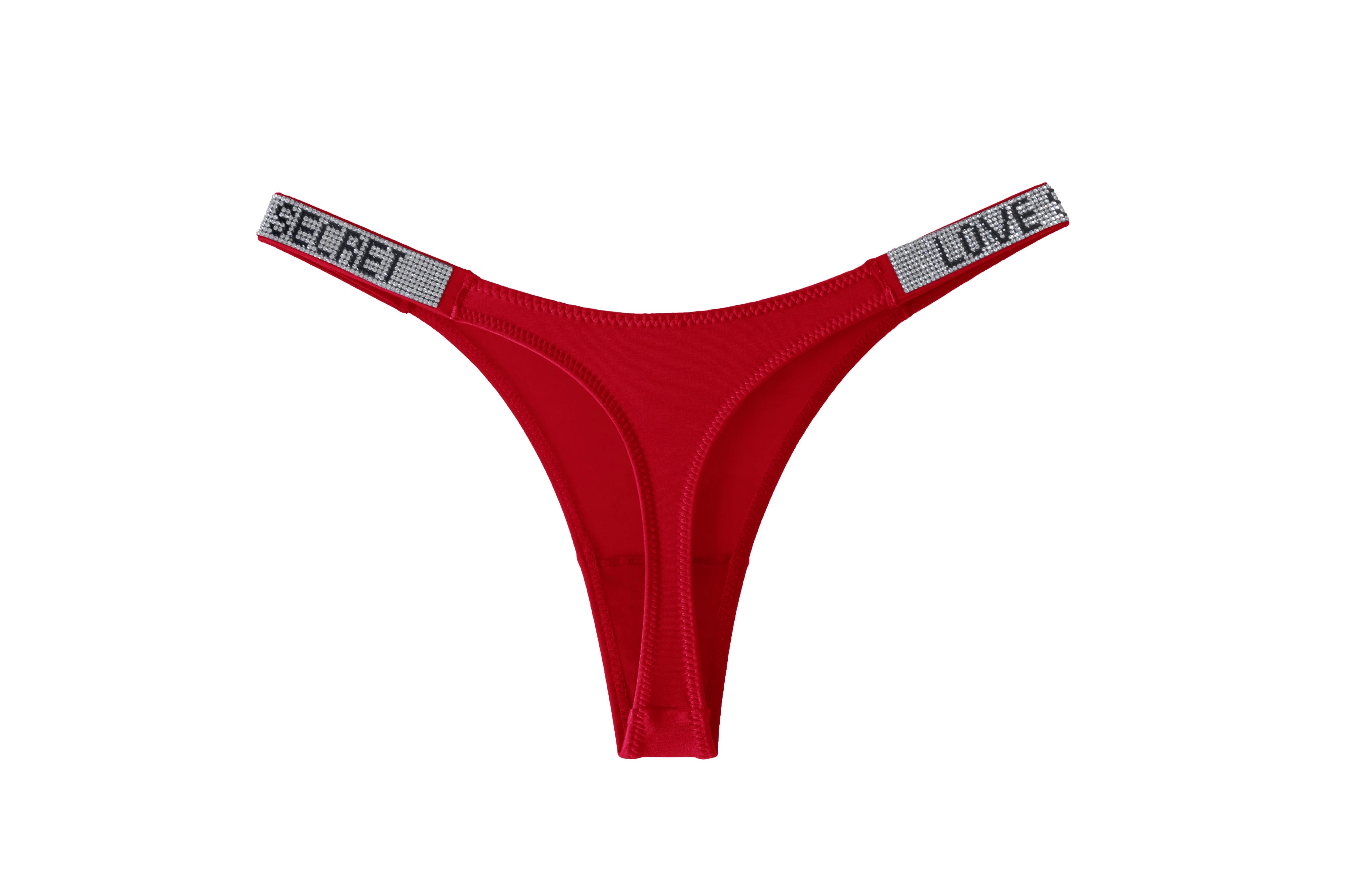 LOVE Rhinestone Panty