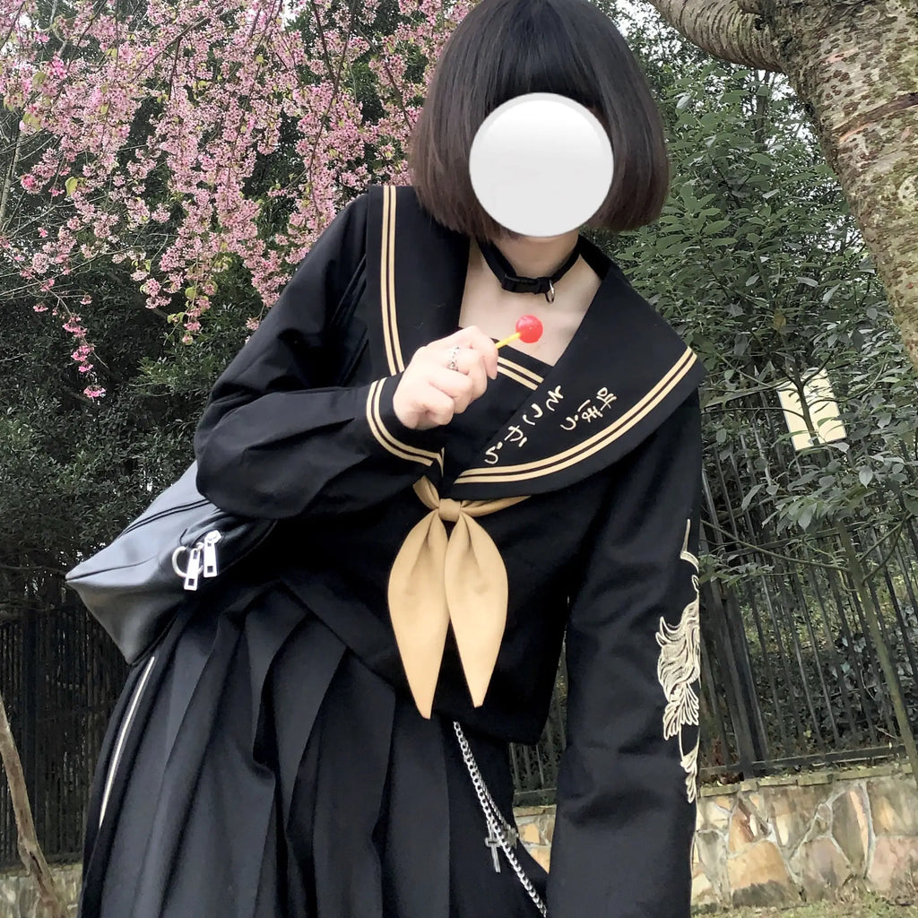 Long Skirt School Uniform