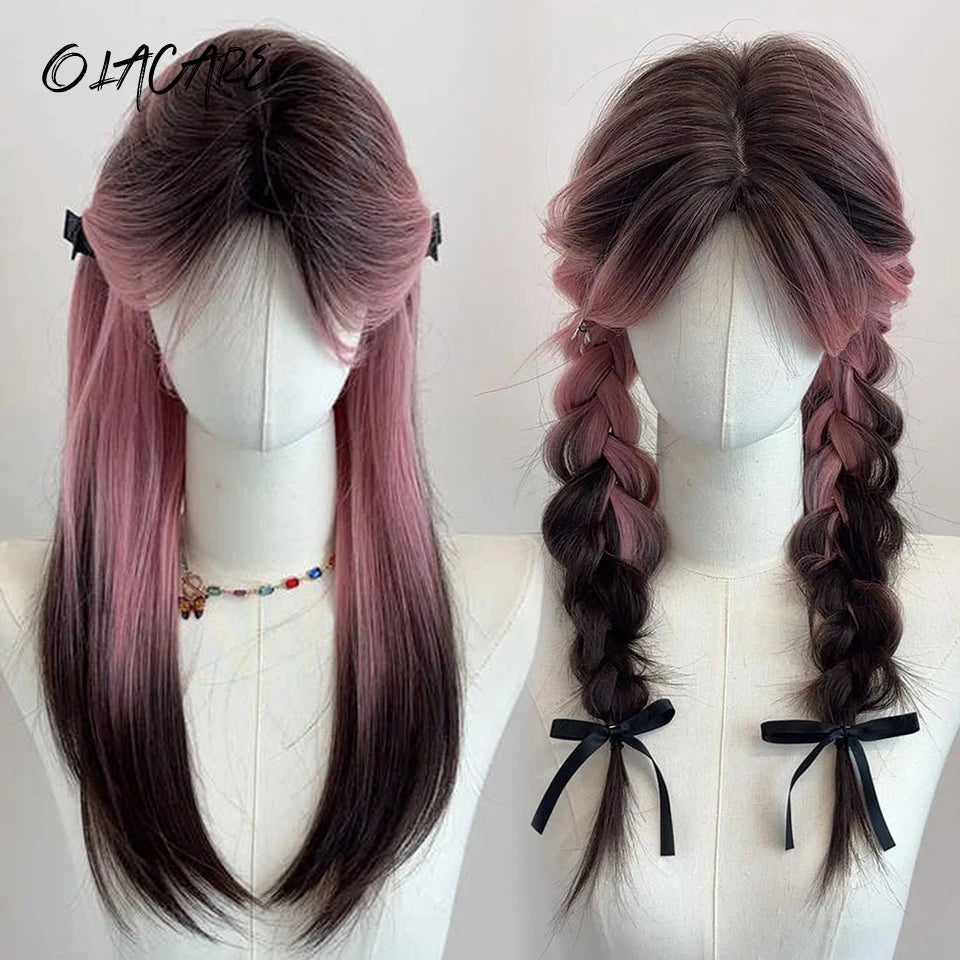 Long Straight Lace Front Wig