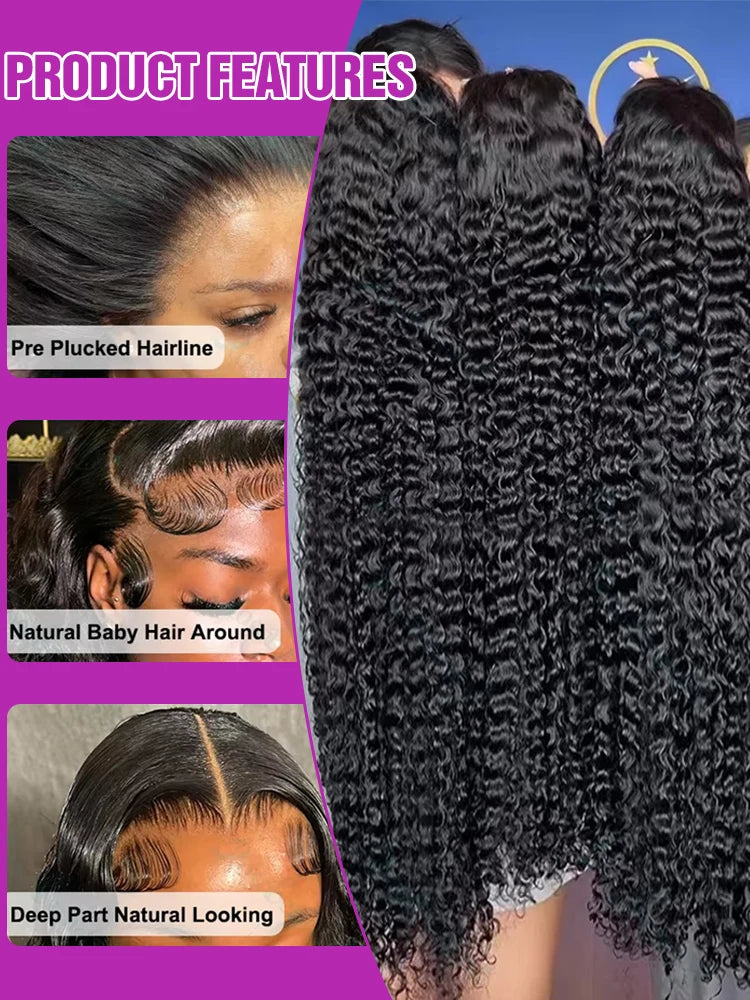 13x6 HD Lace Frontal Wigs
