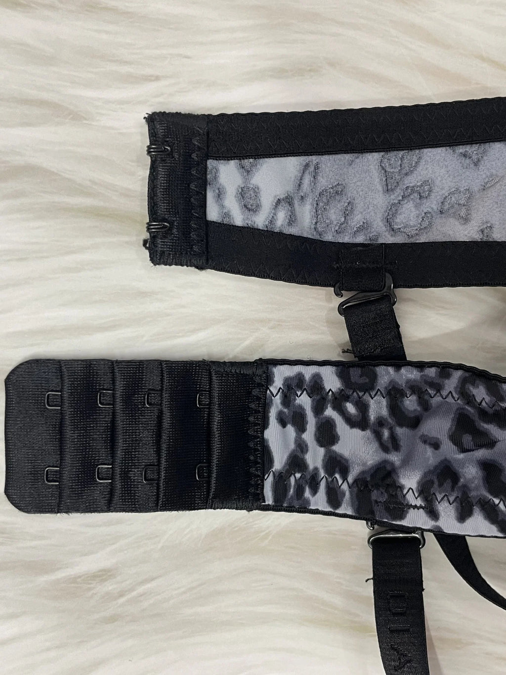 Leopard Print Push Up Bra