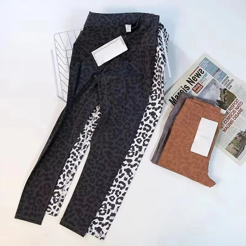 Leopard Print Yoga Leggings