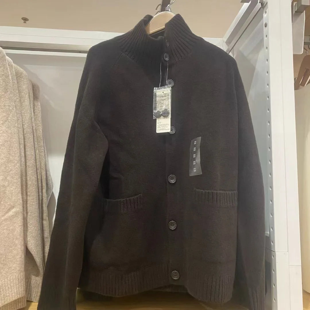 Knitted Casual Open Cardigan