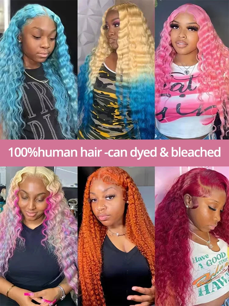 Curly 13x6 HD Lace Frontal Human Hair Wig