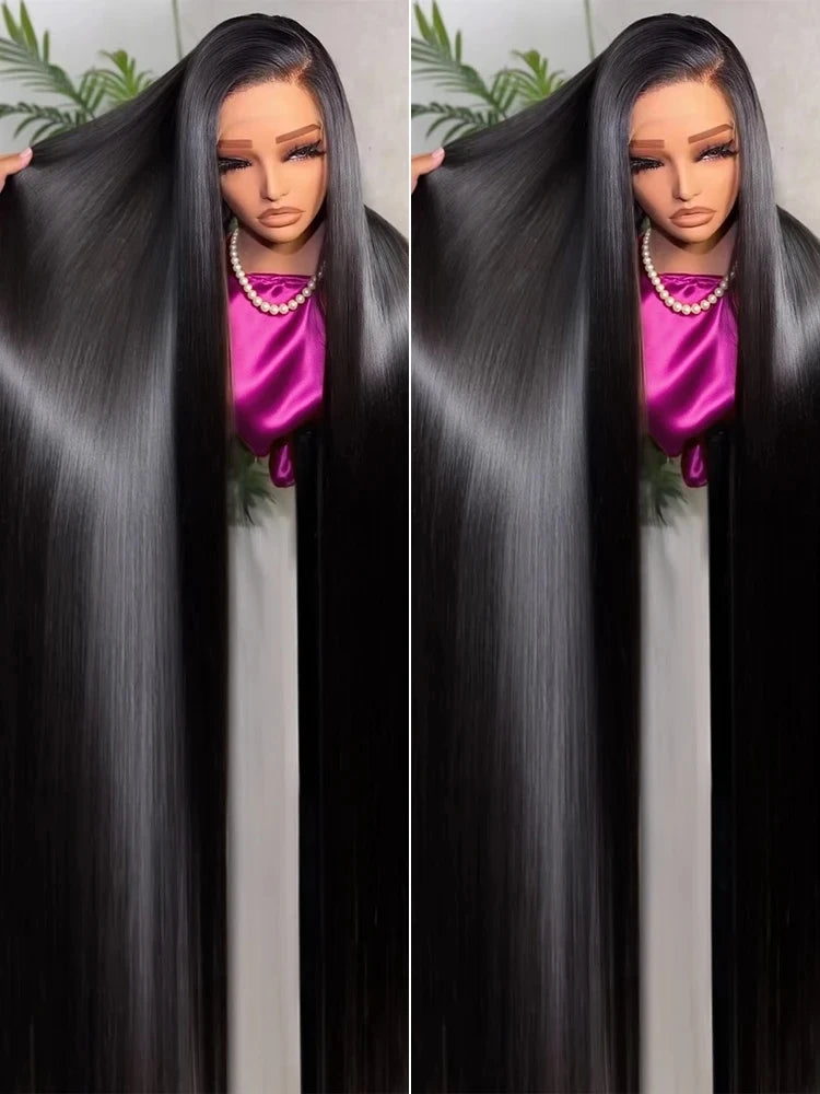 Bone Straight Lace Frontal Human Hair Wig