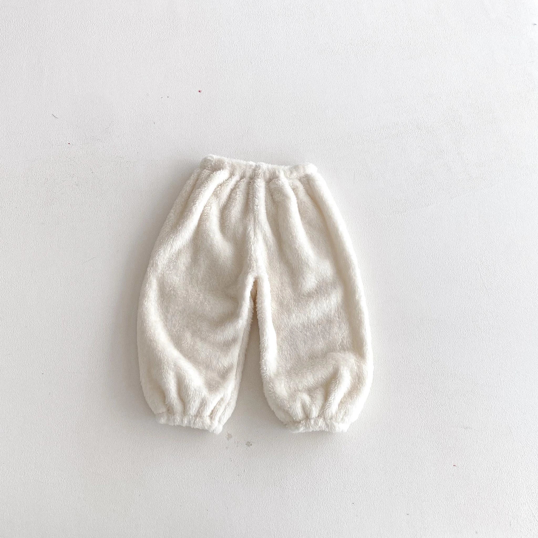 Baby Boys Girls Plush Pants New Design Pajamas Pants Autumn Winter Casual Fashion Long Pants Toddler All-match Velvet Trousers