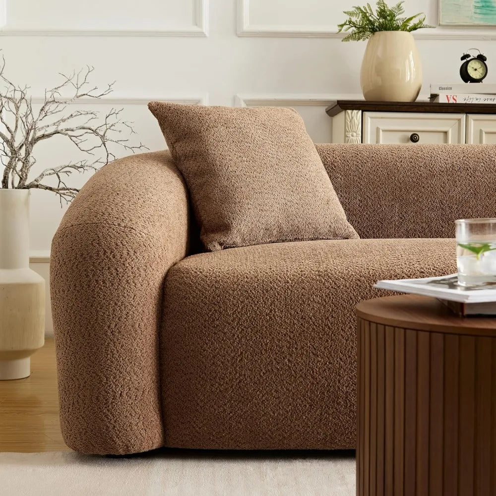 103" Modern Curved Sofa