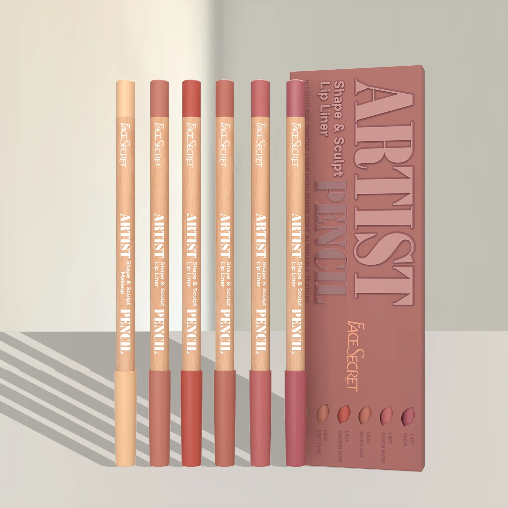Lip Liner Pencil Set