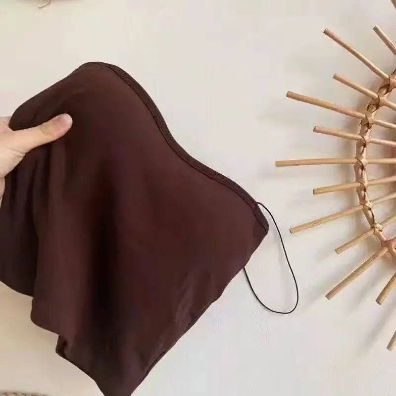 Cotton Crop Top With Pads