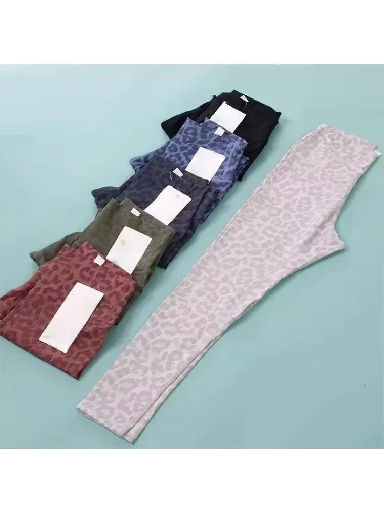 Leopard Print Yoga Leggings