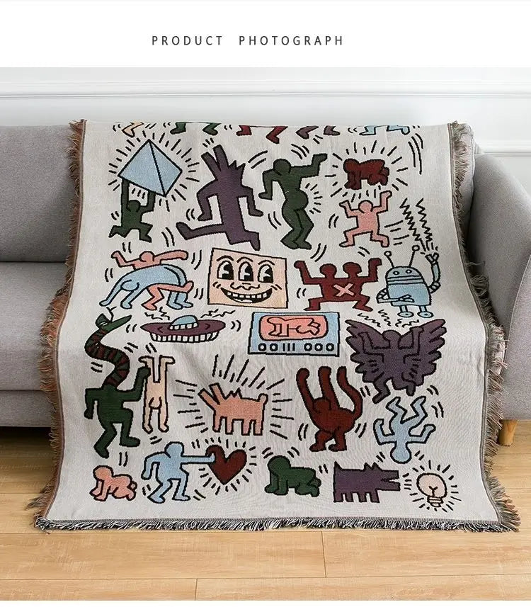 Puzzle Throw Blanket