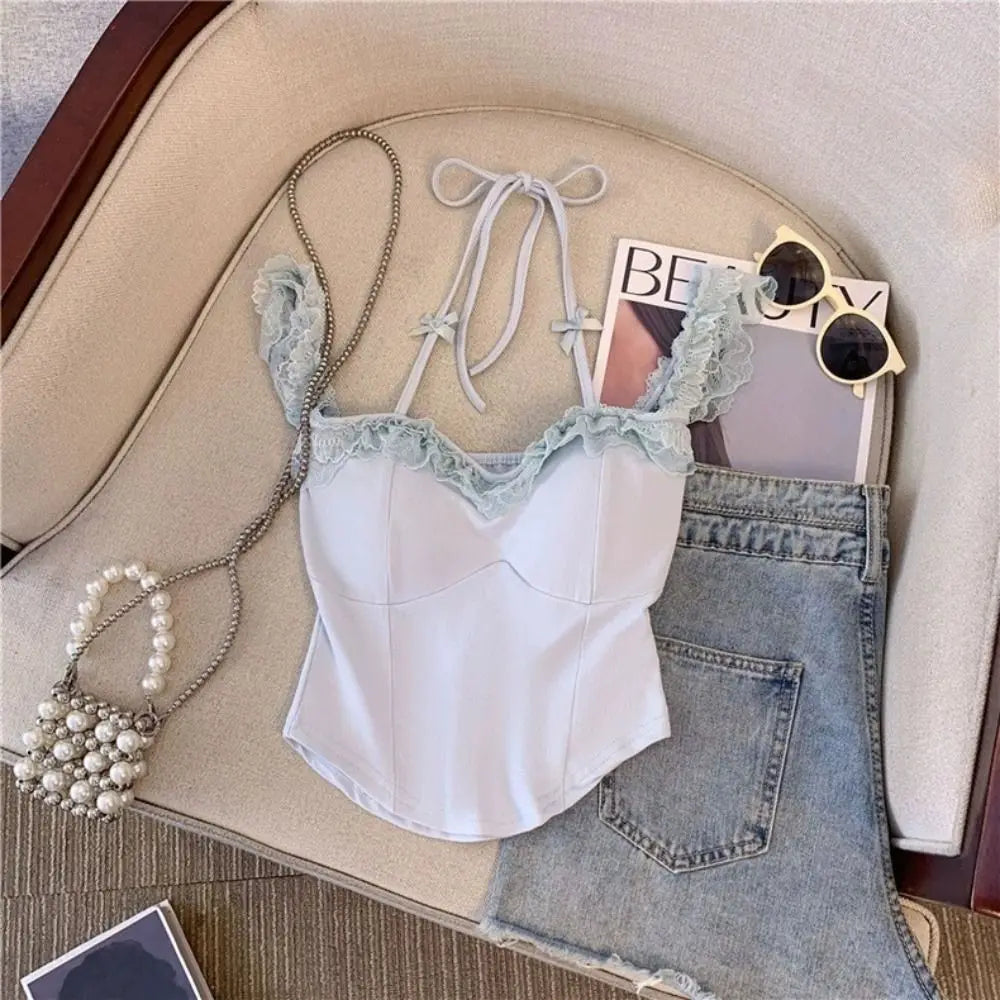 Bow-Knot Halter Camisole