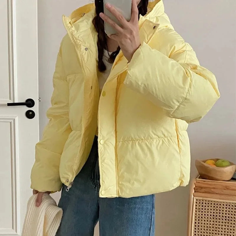 Short Cotton-Padded Jacket