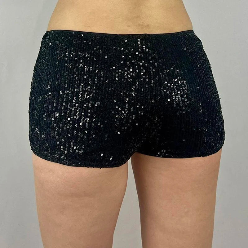 Glitter Sequined Shorts