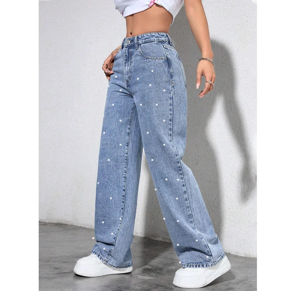 High Waist Denim Jeans