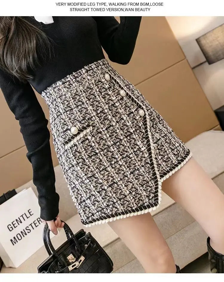 Whisper Printing Skirt