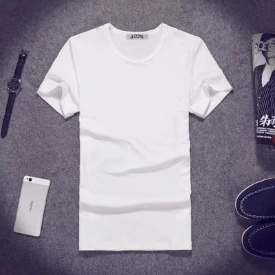 Loose Casual Ice Silk Short Sleeve Shirt