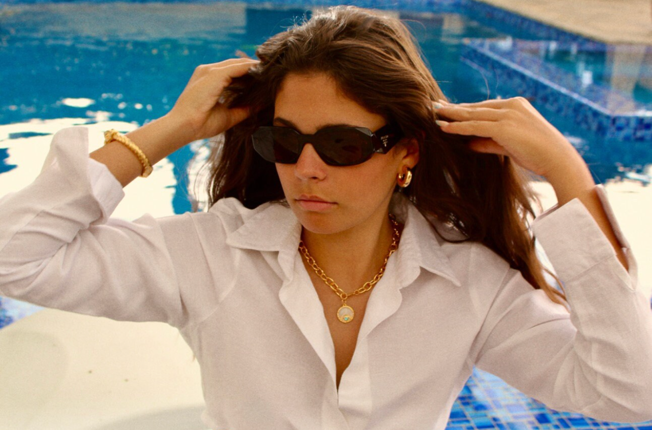 Protection Talisman Oval Link Necklace