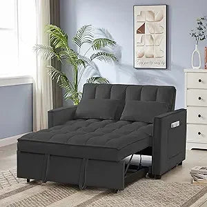 65'' 3-in-1 Folding Convertible Sofa Bed