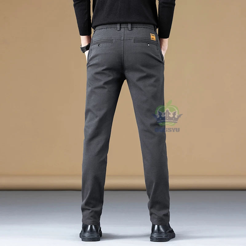 Cotton Fabric Casual Pants