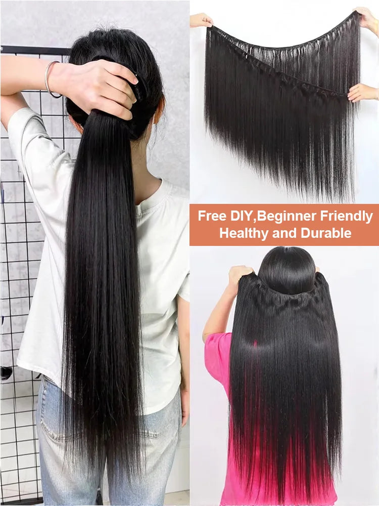 Bone Straight Human Hair Weave Bundles