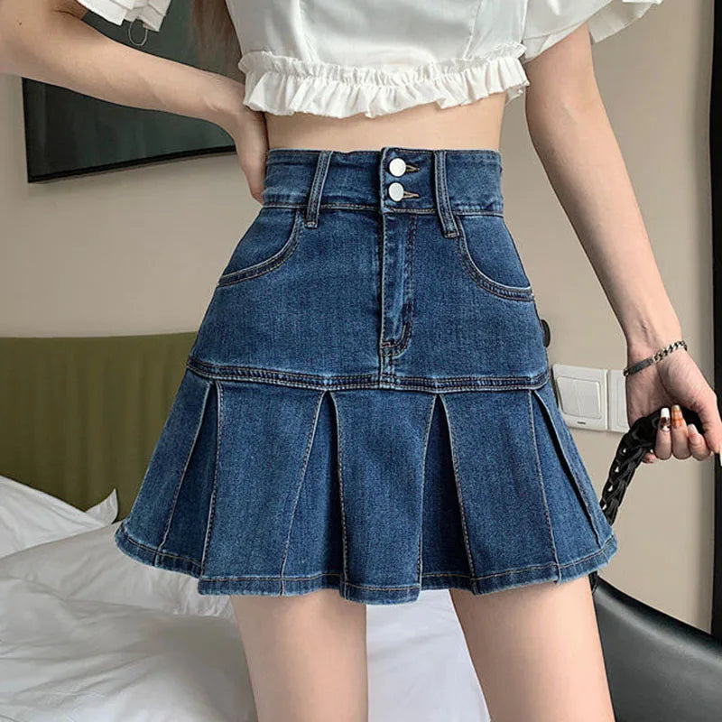 Mini Denim Skirt
