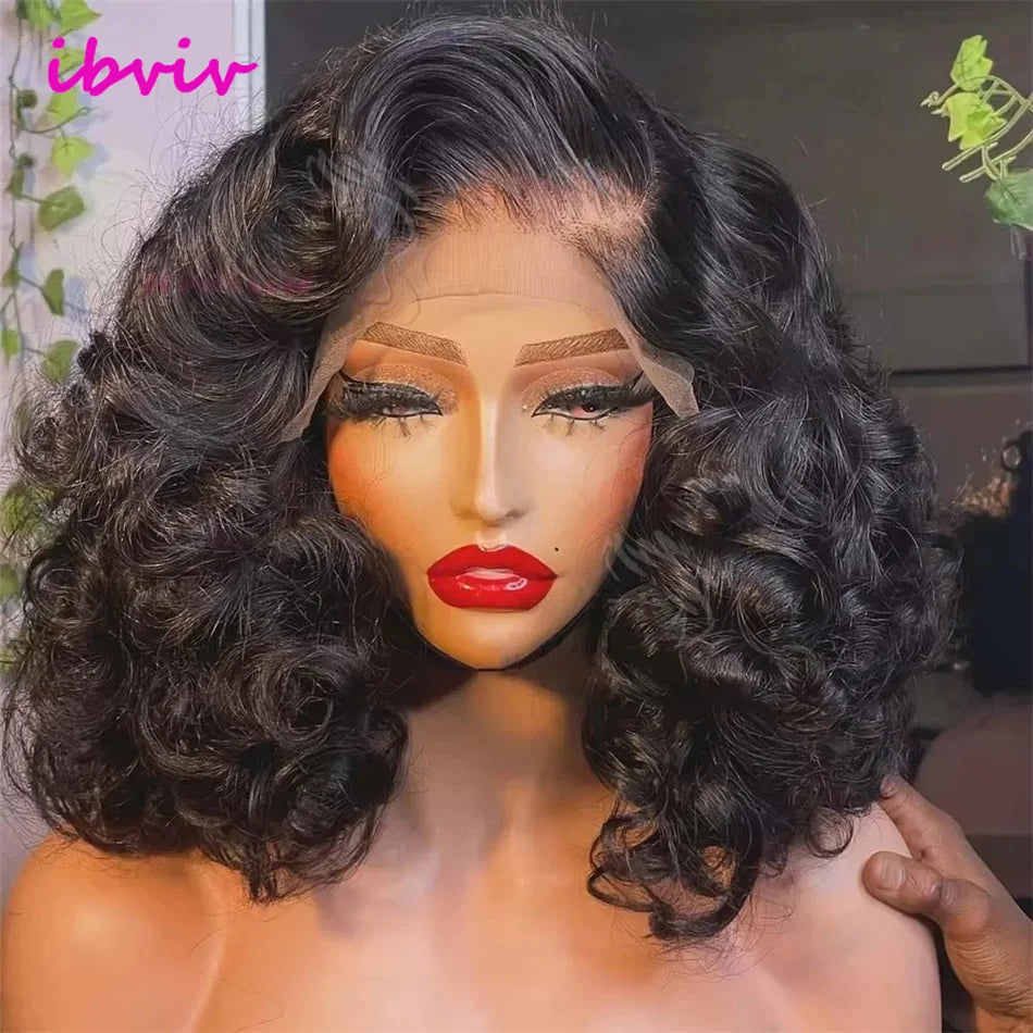Super Double Drawn Vietnamese Raw Transparent Lace Wig