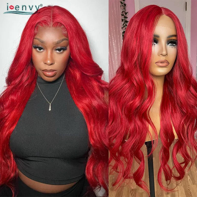 Cherry Red Burgundy Body Wave