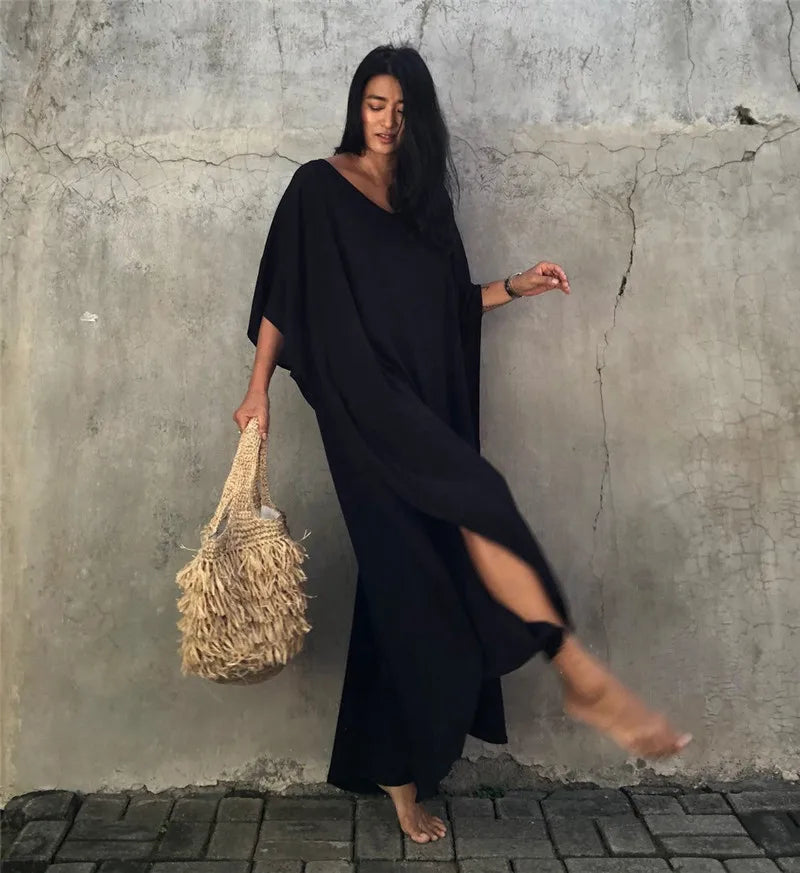 Long Soft Beach Maxi Dress