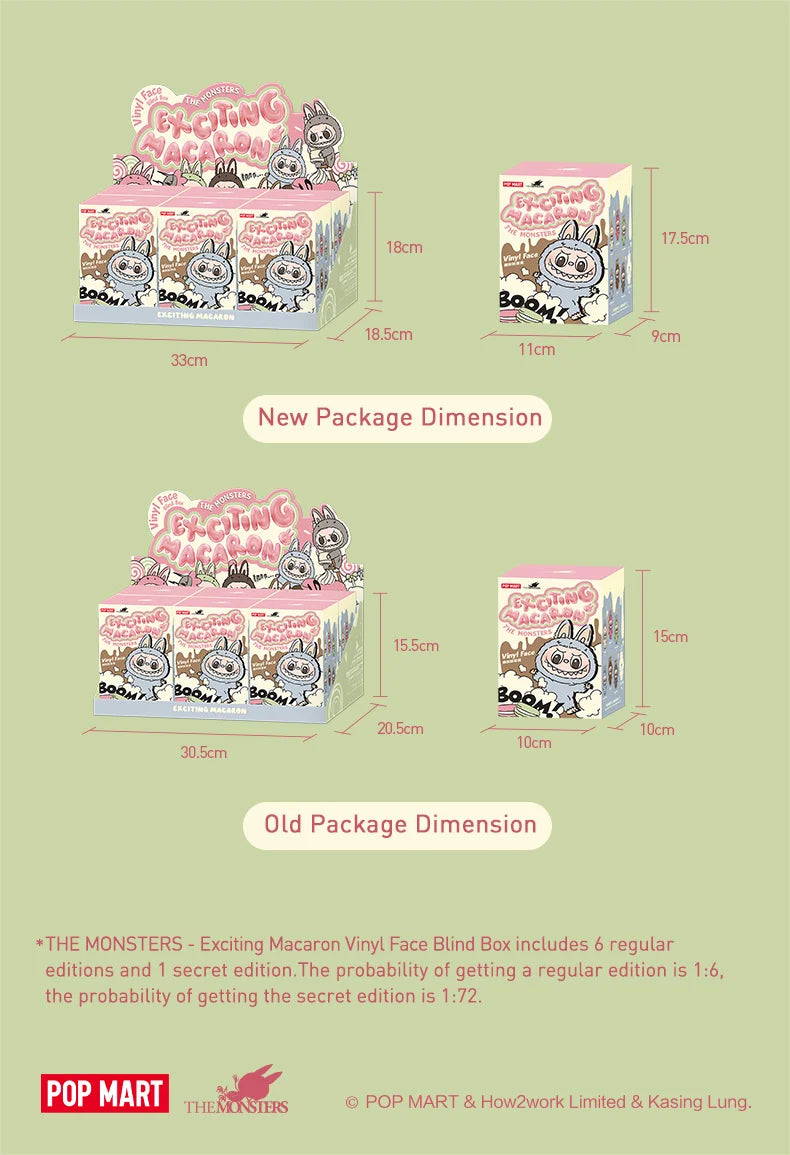 LABUBU THE MONSTERS - Exciting Macaron