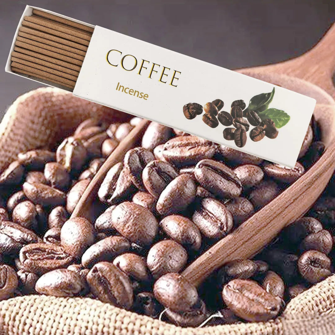 30 High-Grade Palo Santo Sticks, White Sage, Cedar, and Coffee-Scented Sticks