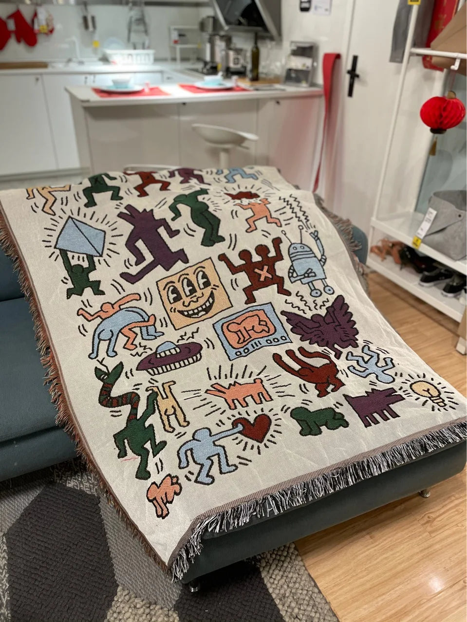 Puzzle Throw Blanket