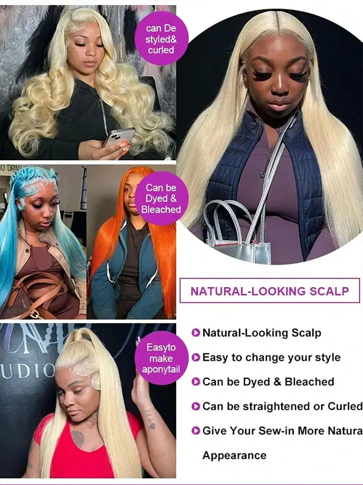 Blonde Brazilian Straight Wig