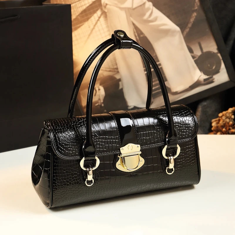 Cowhide Shoulder Tote