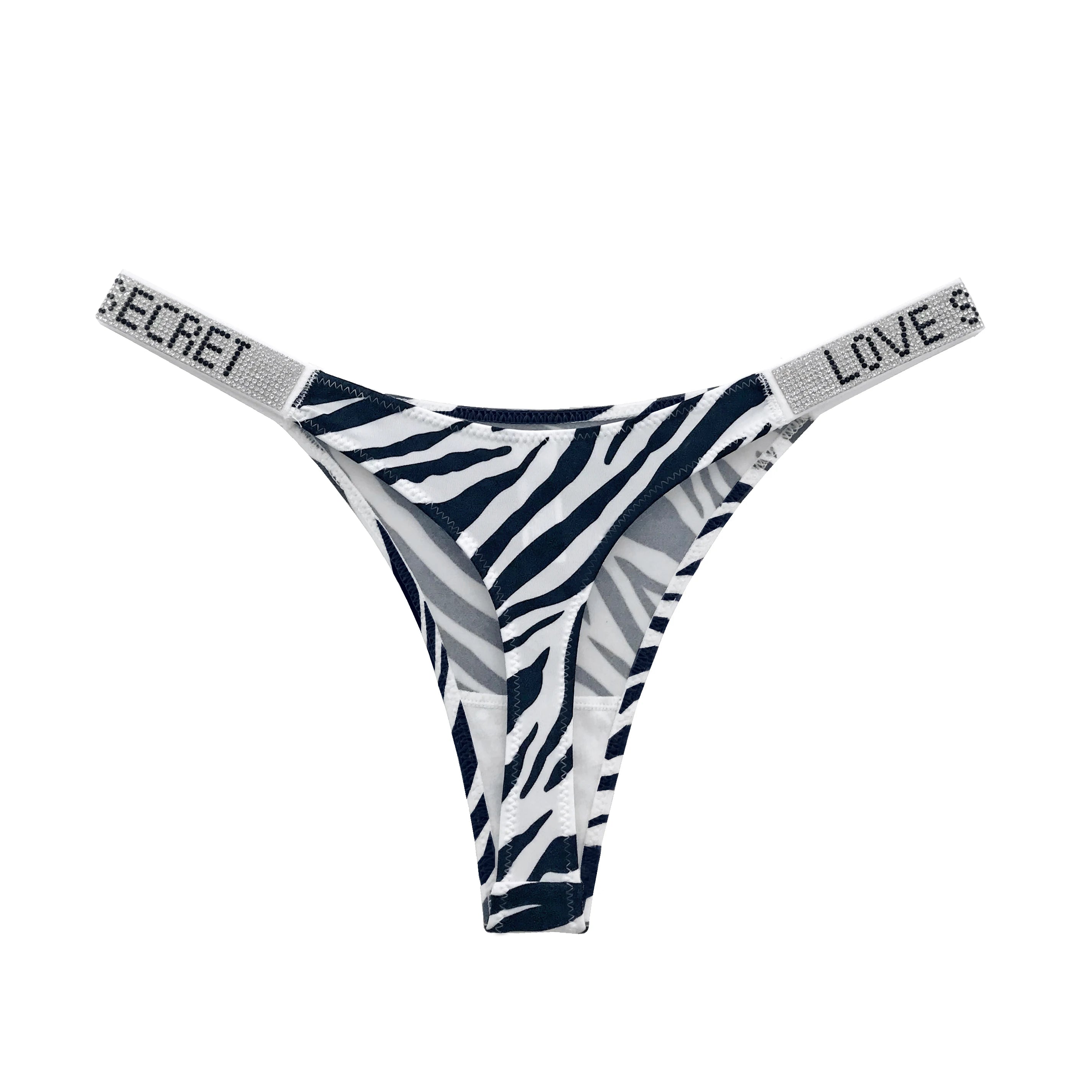 LOVE Rhinestone Panty