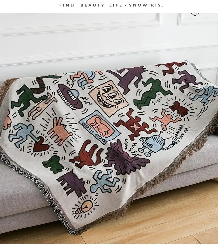 Puzzle Throw Blanket