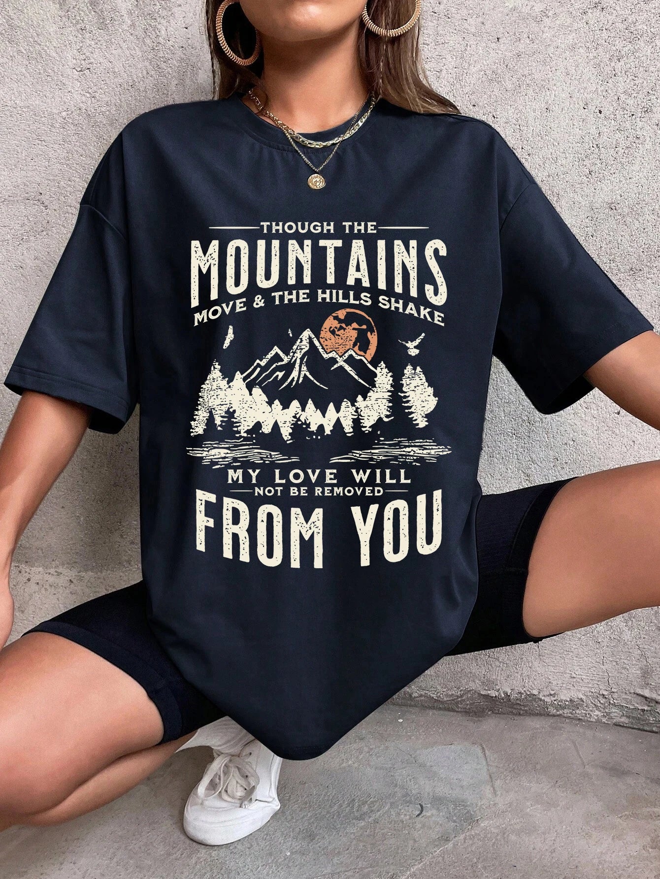 Mountains Setting Sun Tee