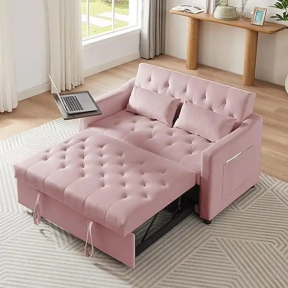 65'' 3-in-1 Folding Convertible Sofa Bed
