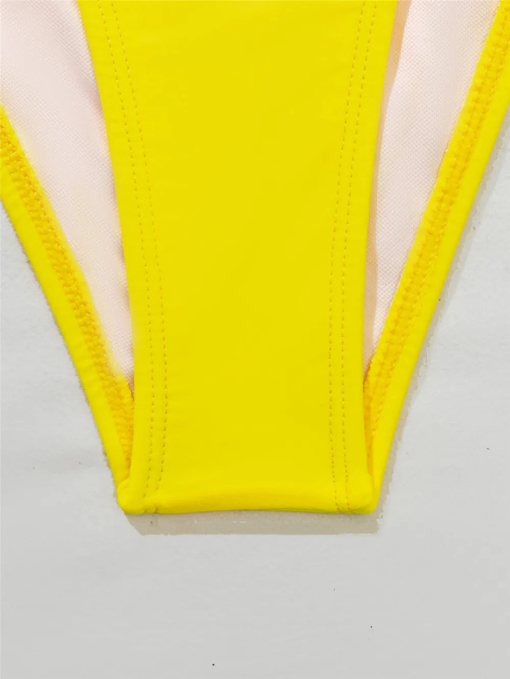 Rhinestone Chain Micro Thong Bikini