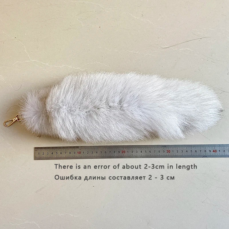 Fox Tail Keychain