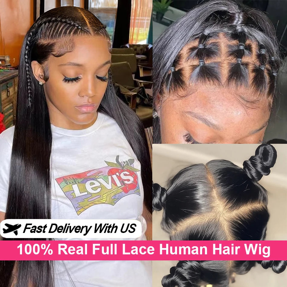 250 Density Real Full Lace Frontal Wig