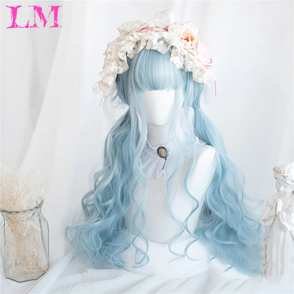 Bang Long Natural Wavy Hair Wig