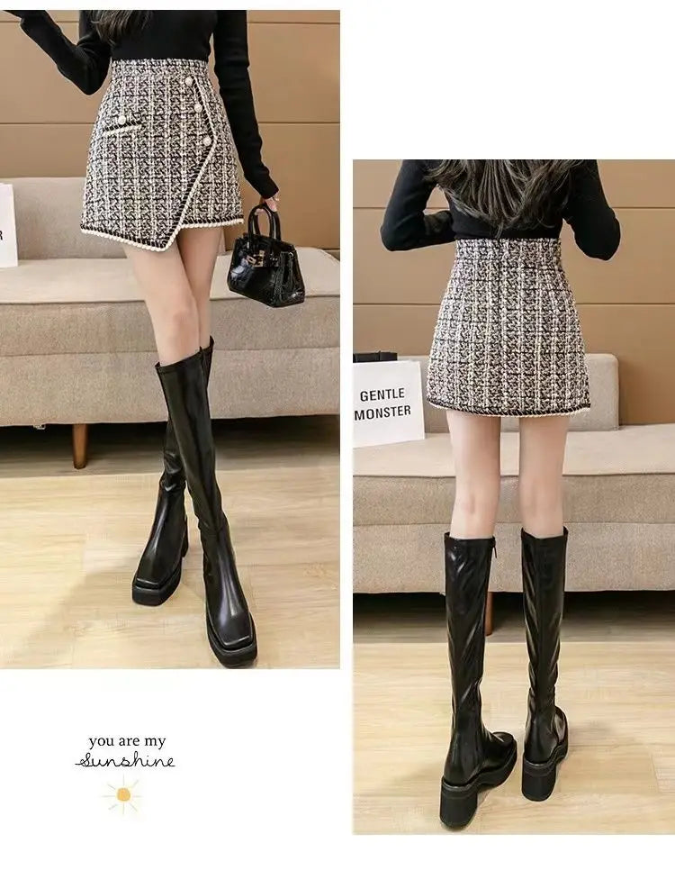 Whisper Printing Skirt