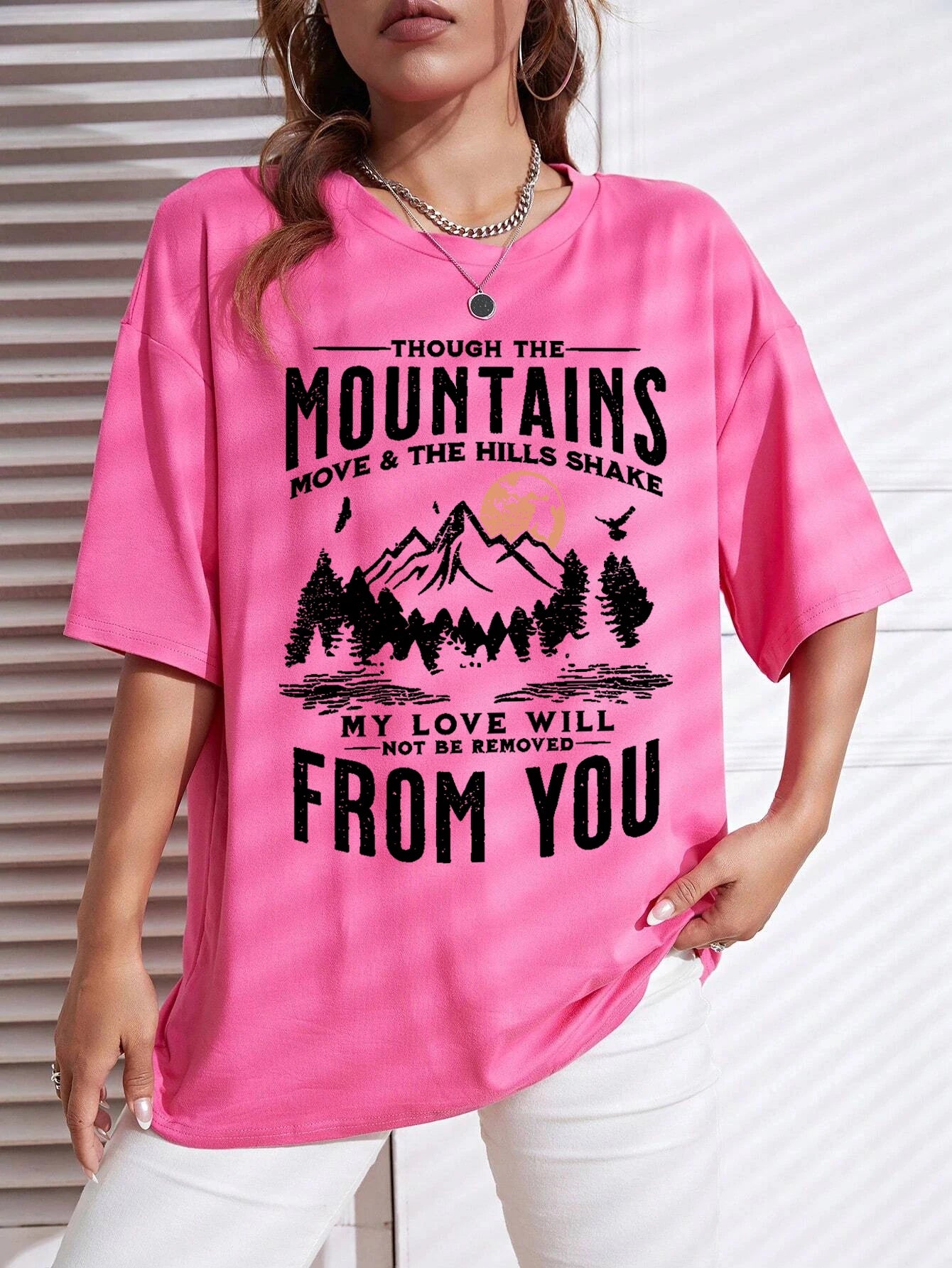 Mountains Setting Sun Tee