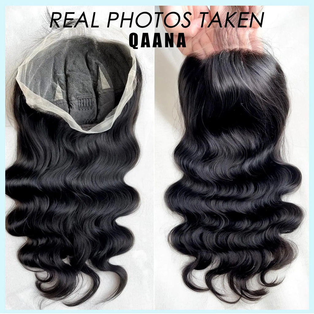 Body Wave Frontal HD Lace Closure With Baby Hair 250% Density 360 Lace Frontal