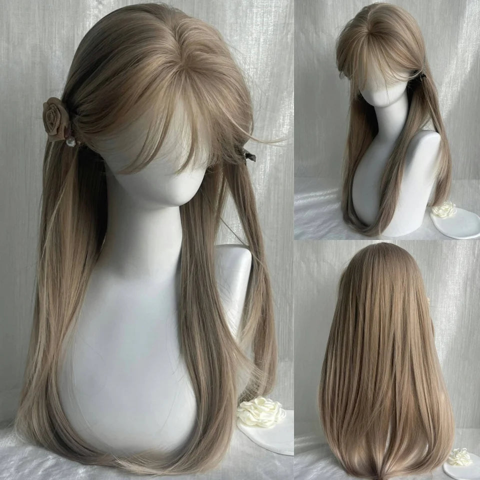 Ombre Long Straight Wig